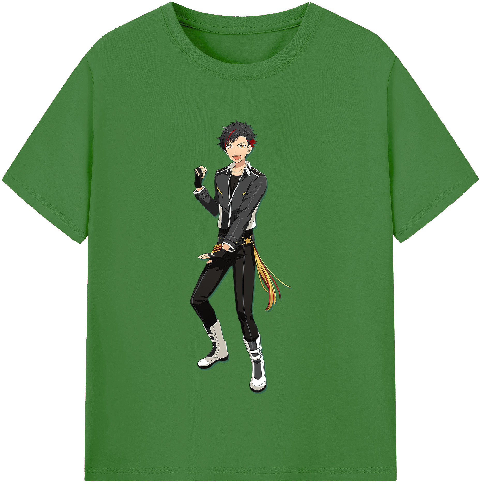 （画像用） あんさんぶるスターズ! Ensemble Stars レディースカジュアルプリントTシャツ（綿100％）